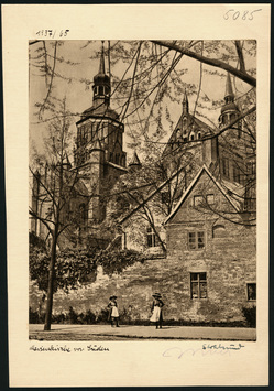 Vorschaubild Stralsund: Marienkirche von Süden